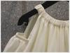 Korean Off-Shoulder Plus Size Midi Dress - French Sweet Summer Style for Women