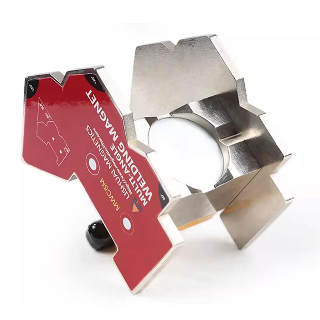 60° / 90°/ 120° Magnetic Welding Positioner, Multi-angle Strong Magnetic Fixing Auxiliary Welding Tool