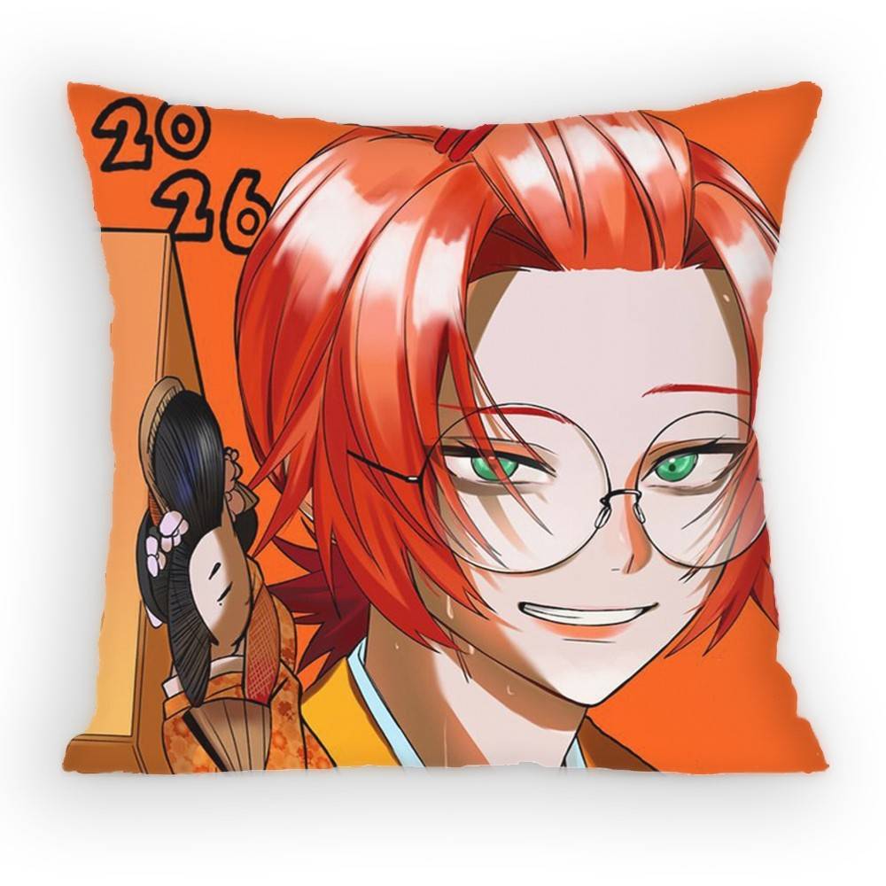 

Phantom Busters Eugene Korekishi Pillow Case Antidustmite Pillowcase Invisible zipper silky Sofa cushion cover for bedroom 30x30 cm