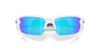 Oakley Sunglasses Frame Color Polished Lens Prizm 59mm 0OO9511, (Front) White, Color SAPPHIRE,