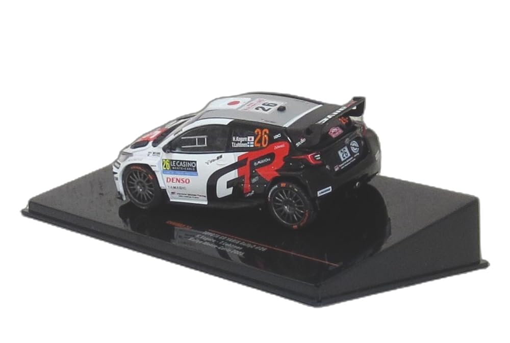 Kokusai Boeki (Kokusai Boeki) ixo 1/43 Maßstab Toyota GR Yaris Rally 2 2025 Rallye Monte Carlo #26 H. Kogure/T. Luftinen Fertigmodell RAM982