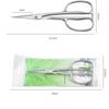 All Stainless Steel Bonsai Scissors, Sharp Floral Pruning Shears For Leaf Bud Cutting, Branch Trimming & Flower Arrangement, Precision Garden Shears