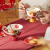 JOYYE Hand-Painted Ceramic Mug Set