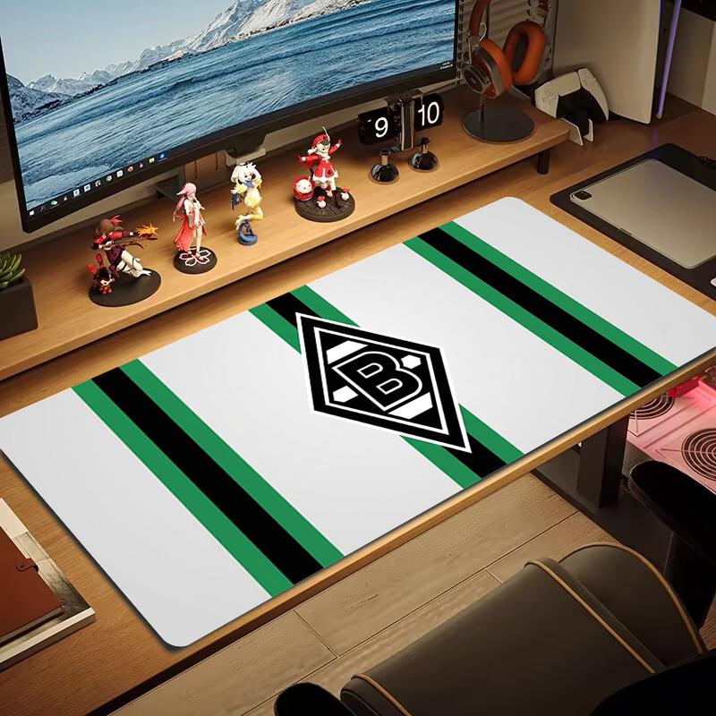 Borussia Mouse Pad Large Gaming Table Cushion Non-slip Laptop Tablet Big Mousepad XXL Mat Mini PC Playmat With Lock edge_XIA