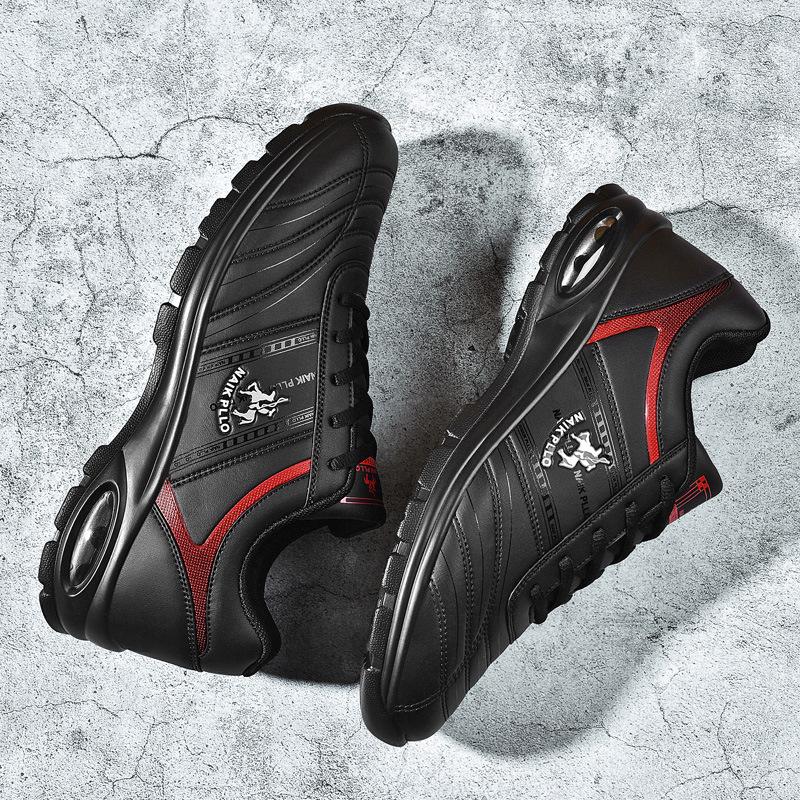 Spring And Autumn Men'S Sports Shoes Board Shoes Cushion Running Shoes Casual Travel Shoes White Shoes Student Cushion Shoes