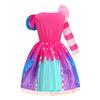 Cosplay Children's Candy Dress With Candy Hat Cosplay Costume Fashion Prom Costume  Kids