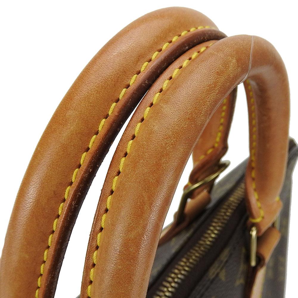 Used LOUIS VUITTON Handbag Alma old type M51130 Monogram Brown Brown Classic