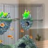 Fish Tank Ornament Bubbler Aquarium Axolotl Aquarium Accessories Decoration for Fish Caves Aquarium Shrimp Hiding ZSP04