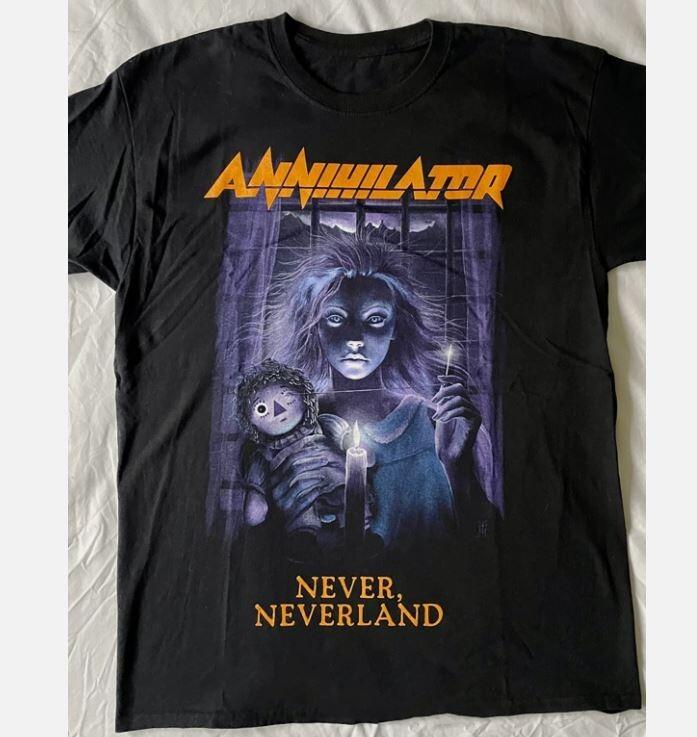 Rare Collection Annihilator Band Tour Gift For Fan All Size T-shirt