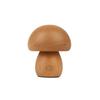 Dimmable Wooden Mushroom Night Light - USB Rechargeable Bedside Lamp with Eye Protection