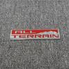 1Pc Applicable to Chevrolet pickup truck modifications with the ALL TERRAIN logo, all-terrain off-road vehicle decals, snow mountain metal stickers