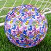 Game Rainbow Friends Print Size 5 Soccer Ball, Standard Match Football for Sports Game and Team Practice, Ideal Gift for Soccer Fans