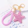 Five-pointed Star Creative Keychain, Hoop Backpack Pendant, Heart-shaped Keychain, Small Gift