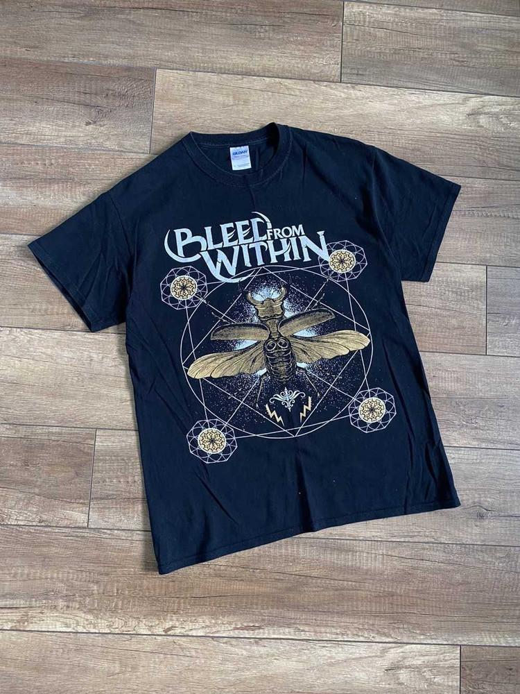 

Vintage Bleed From Within Uprising Rock Band T Shirt Men and Women NZ1600 Unisex T-Shirt XXXXL
