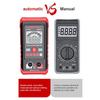AC/DC Voltage Digital Multimeter Backlight Display Intelligent Measurement Automatic Range Multimeter NCV 2000 Count
