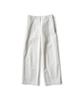 THOMASMORE Herringbone Faded Pants - Cream