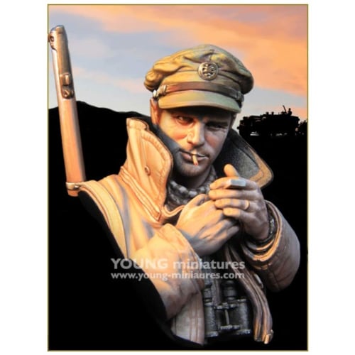 

Young Miniatures 1/10 Scale WWII British Army LRDG Troops, North Africa 1942, Dusk Wanderer, Bus and Model Resin Kit, YM1888