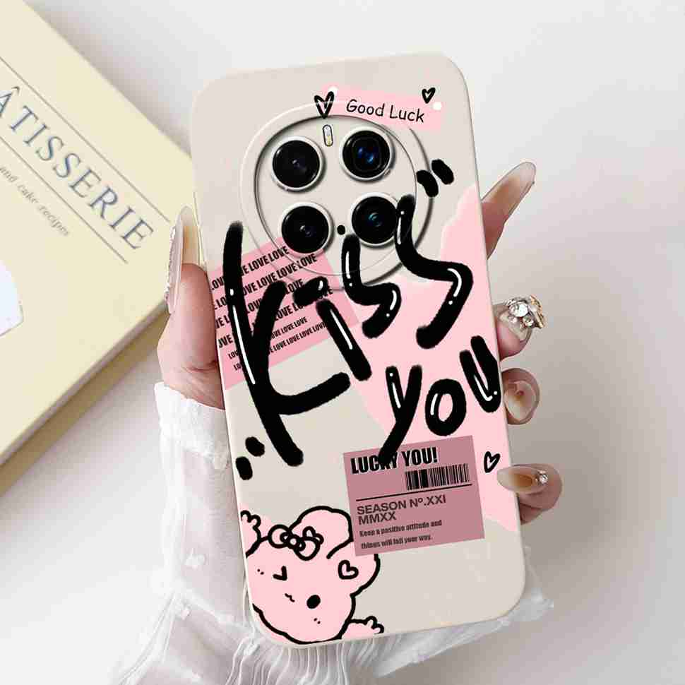 For Honor Magic7 Pro Case PTP-N49 Luxury Painted Cover Soft Silicone Phone Case For Honor Magic7 Magic 7 Pro Cover Funda Housing