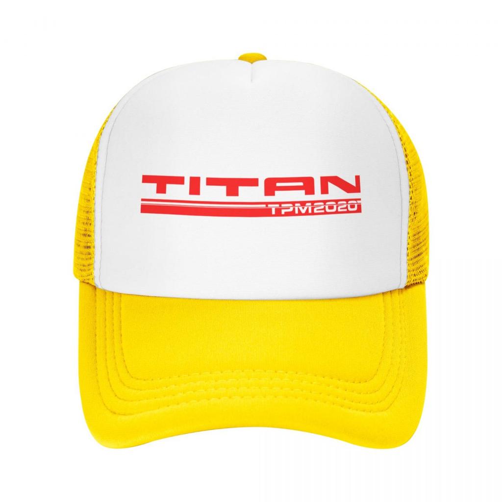 Titan Retro Logo pro lední hokej Baseballová čepice Vintage čepice Hip Hop Dámská čepice Unisex'S