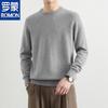 ROMON Men's Premium 100% Cashmere Crew Neck Sweater