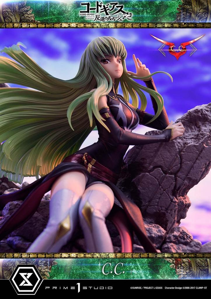 Prime 1 Studio Concept Masterline Code Geass Lelouch z Povstání R2 V44 x Š40 x H22cm měřítková polystoneová socha Geass C.C.. 1/6