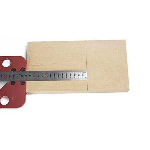 CarAngels Woodworking Center Gauge, Center Square, 45 Square, 45 Degree Ruler, Right Angle Square, Marking Guide, Carpentry Marking Tool