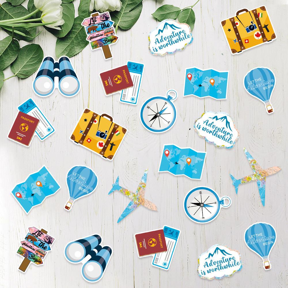 Airplane Hot Air Balloon Pattern Confetti Retirement And Graduation Party Decor