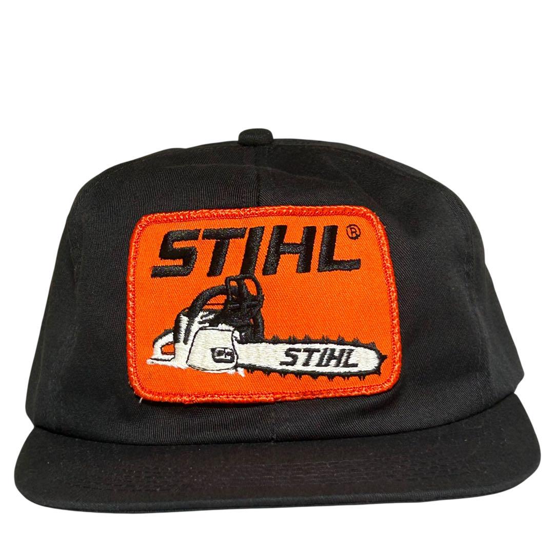 

[USED] 1980s USA-made STIHL chainsaw trucker cap