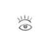 Finally Sale Simple Mini Cute Eyelash & Eye Type Ear Fine Jewelry Anti Allergy Gold Silver Plated Bling CZ Eyes Stud Earring