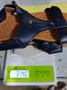 Nuove sandali con plateau taglia grande suola spessa tacco zeppa scarpe da donna fibbia a velcro con sandali a bocca di pesce