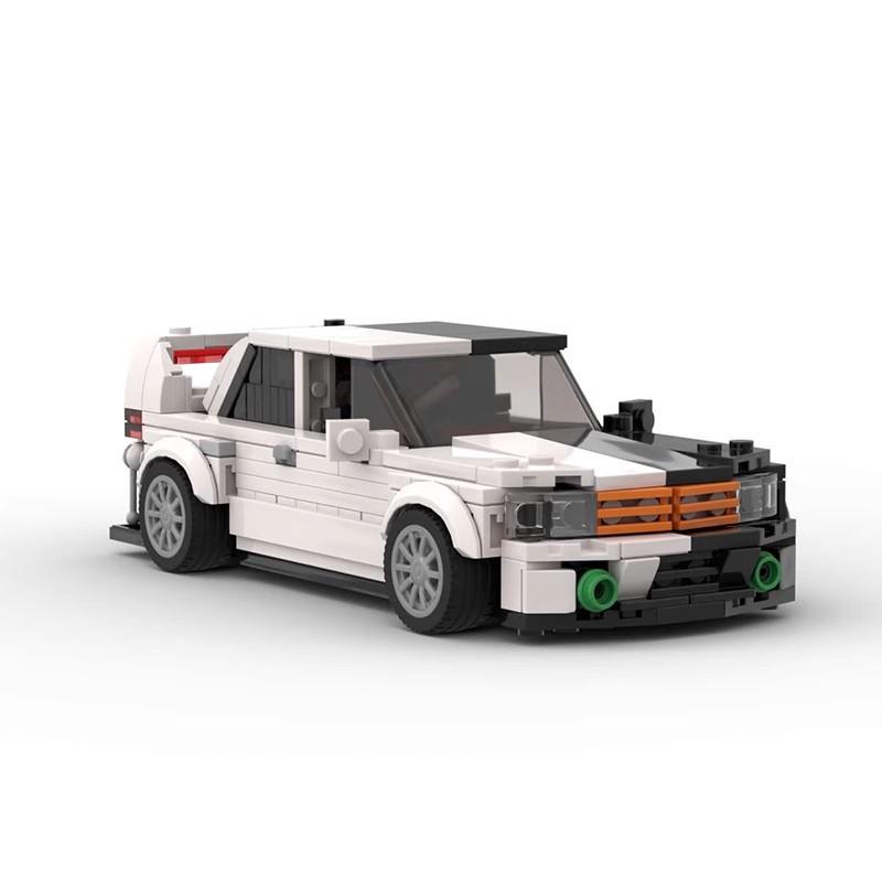 Famous Supercar Racing Sports Car Vehicle Speed Champion Racer Building Blocks Brick Creative Garage Kid Birthday Toys