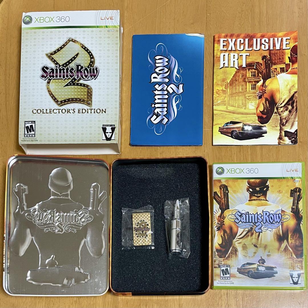 

[USED] XBOX360 North American version Saints Row 2 Collector s Edition Overseas version Limited Edition