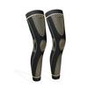 Extended Length Copper Ion Sports Knee Support High Elastic Pressure Non Slip Knee Brace