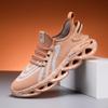 MOQ one piece of fly-woven sneakers summer breathable casual running dad shoes