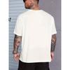 auto_18New Summer Men'S Casual Stylish Short-Sleeve Print Stretchy Ribbed Round-Neck Comfortable Breathable T-Shirt