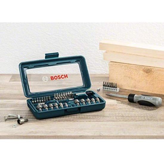 BOSCH Ratchet Type Driver Set Driver Bit Socket Set 46pcs 2607017399 [Item]