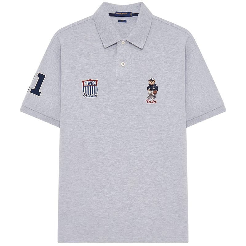 Teenie Weenie Men's Bear Short Sleeve Polo Shirt
