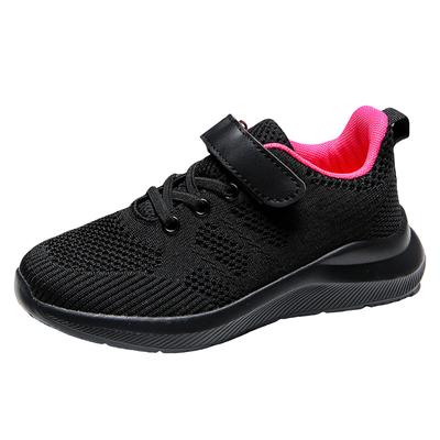 Cute Girls Casual Shoes Lightweight Mesh Running Sneakers Student Kids Flat Comfortable Walking Footwear Non-Slip Sport Shoes