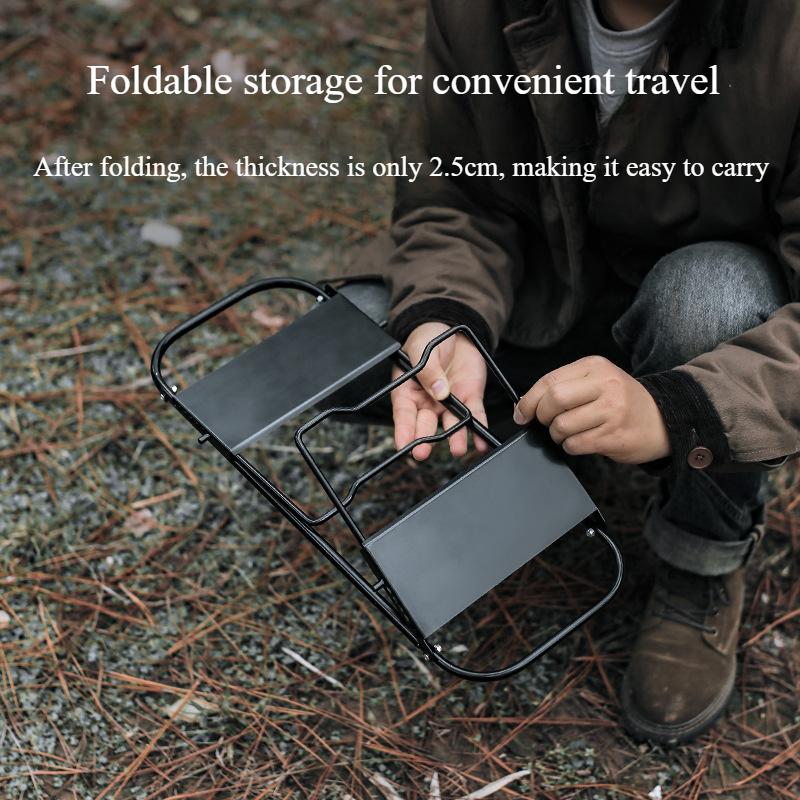 Outdoor einziehbarer Netztisch Mini-Kocherständer verstellbar Multifunktion einziehbare Höhe Metall Klapptisch Teetisch