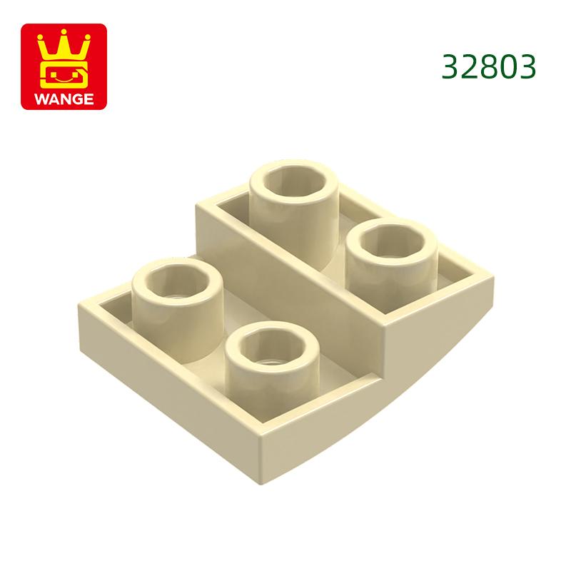 150Pcs/lot 32803 Slope Curved 2x2x2/3 Construction Block Moc Colour Accessories Works With featuring Brick DO IT YOURSELF Children's Toy