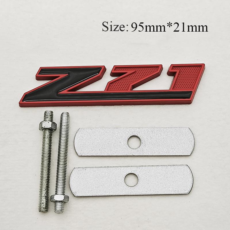 1pc Z71 Off Road Emblem Badge for Chevrolet Silverado GMC Sierra 1500 2500HD 3D Logo Fender Tailgate Decal Car Accessories