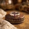 Natural Ruby Ring, 925 Sterling Silver Ring, Handmade Band Ring, Mens & Womens Ring, Promise Ring, Engagement Gift Ring, Gift For Him/Her