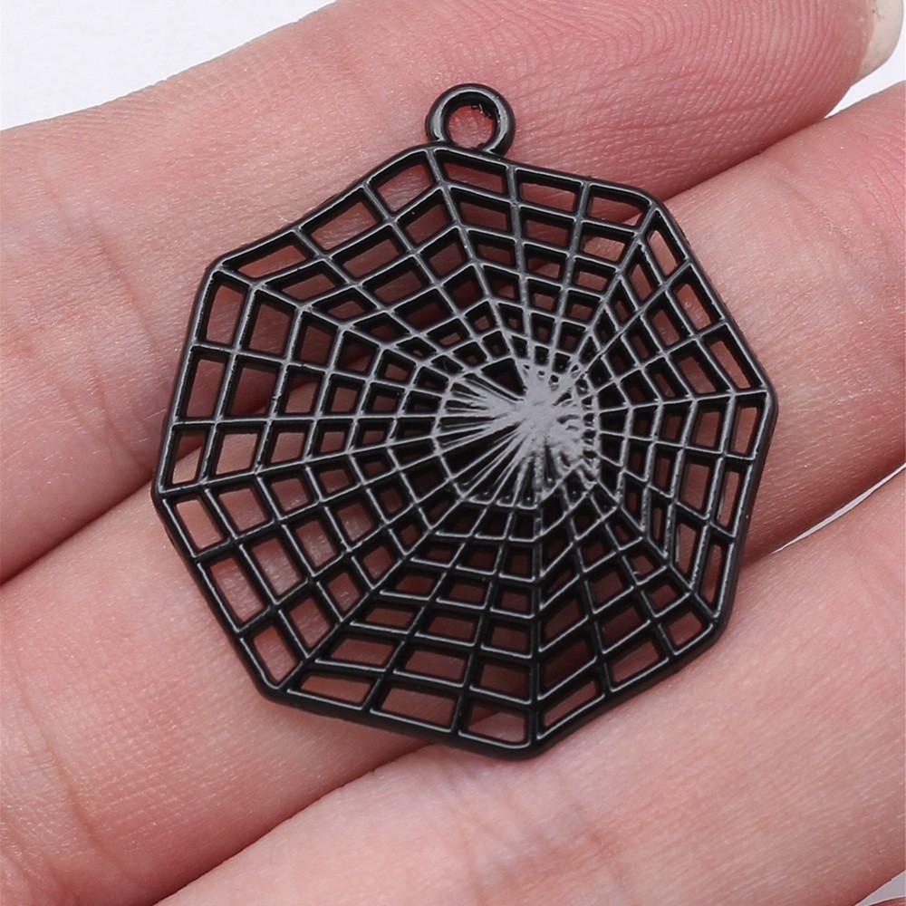 Charms Spider Halloween Bat Pendants Kids' Jewelry Materials QC119