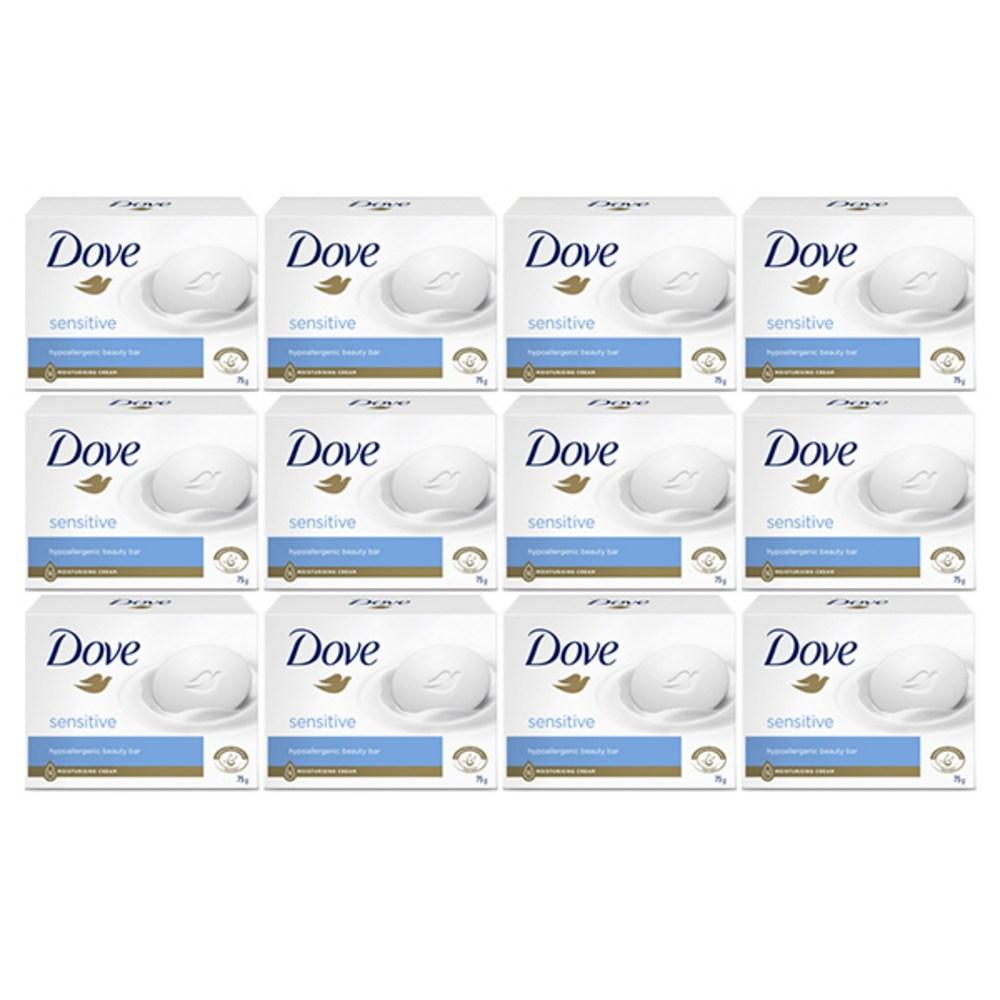 

Мыло Dove Sensitive Beauty, 75 г, 12 шт.