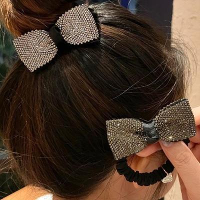 Wunderschönes Damen-Haarband-Set mit kubischen Bändern, 2 Stück