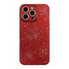 New Year Fireworks Suitable for Apple 16promax Mobile Phone Case Iphone15 Festive Glitter Powder 14 Soft 13 Simple and High End