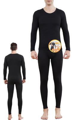 MayCherry Heattech Warm Konstant 7A Antibakterielles Langarmshirt und Front Winter und Warmer Nackenlampen-Größe Herren Unterwäsche, 38°C Wärme,
