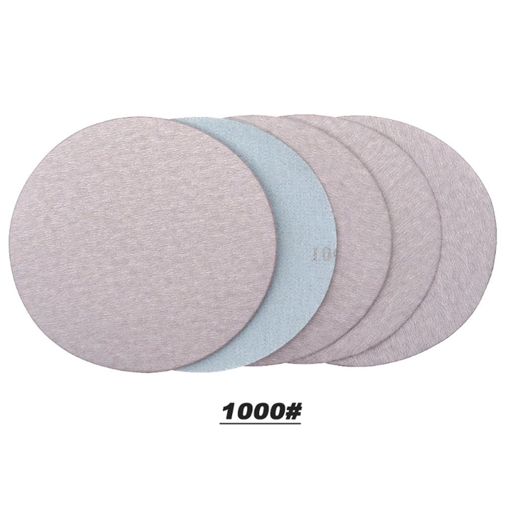 25PCS 5 Inch Dry & Wet Sandpaper Round Sanding Discs Grit 1000/2000/3000/4000/5000 Hook Loop Polishing Sand Sheets