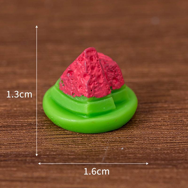Mini Summer Pink Piggy Figurine Cartoon Pig Micro Landscape Ornament Dollhouse Model Car Interior Home Desktop Decoration