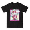 Vintage 100% Cotton Tee Shirt Round Collar Short Sleeve T Shirt Tops Cute Hazbins Hotels Angels Dusts And Fat Nugget T-Shirt